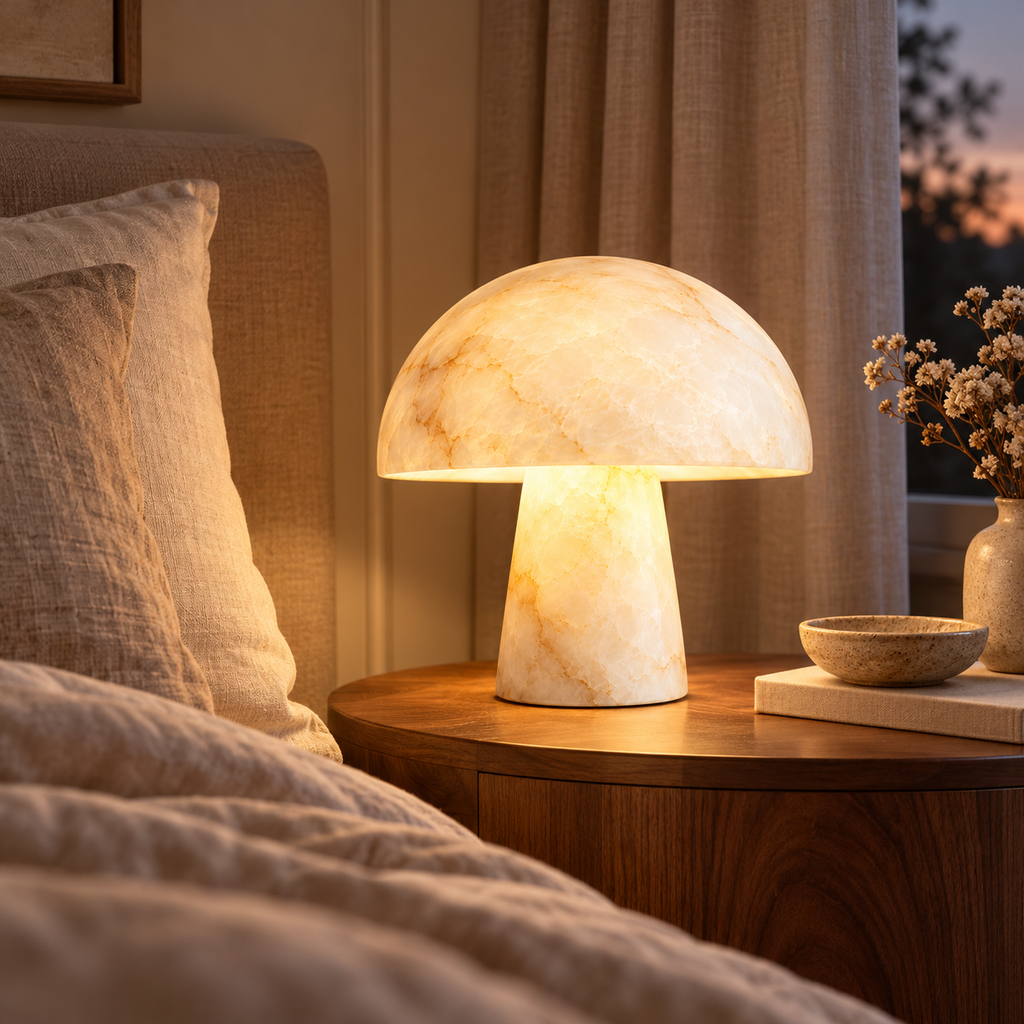 UOUOUOW™ Mushora Portable Mushroom Table Lamp