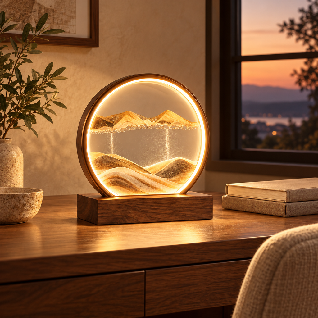 UOUOUOW™ Sandora Moving Sandscape Ambient Lamp